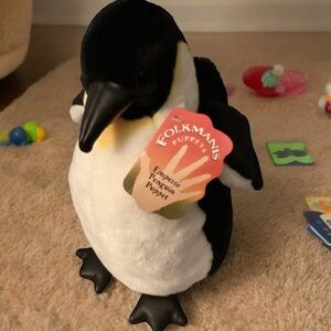 Vintage Folkmanis Folktails
Emperor Penguin Puppet, Plush